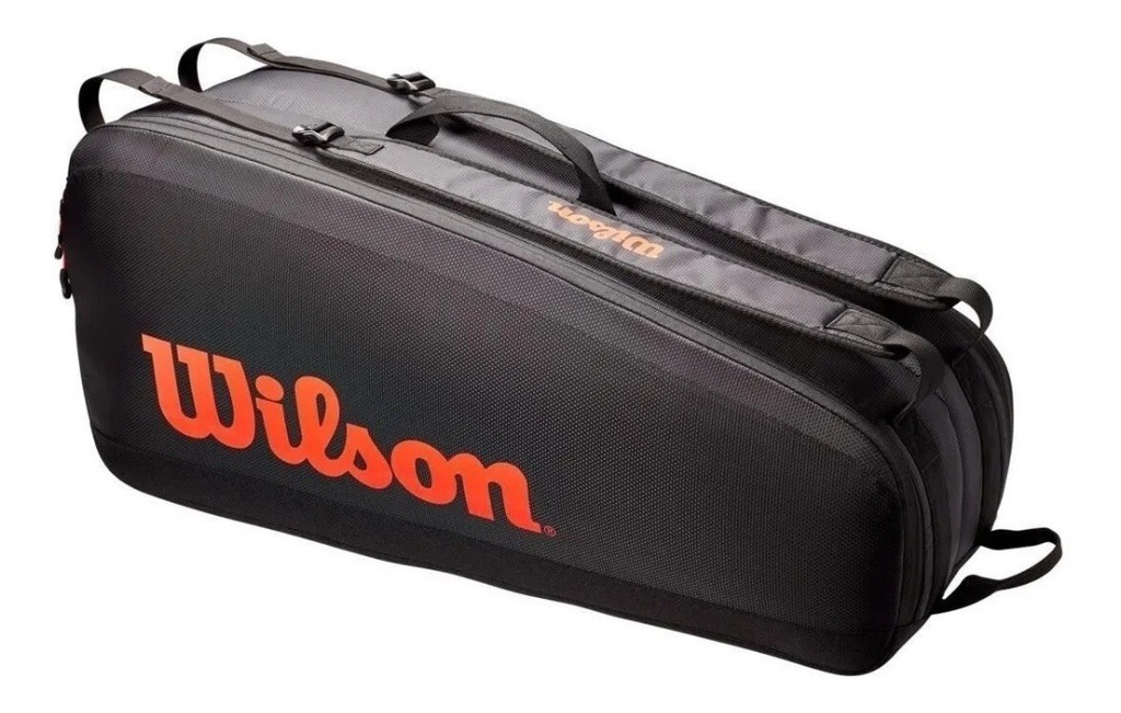 Bolso Raquetero Wilson Tour X12 Raquetas Tenis Hollywood