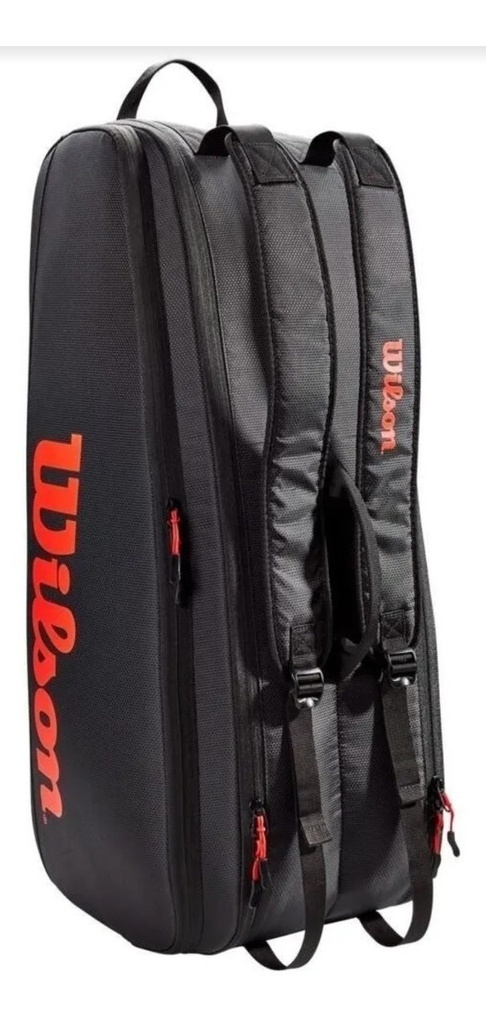 Bolso Raquetero Wilson Tour X12 Raquetas Tenis Hollywood