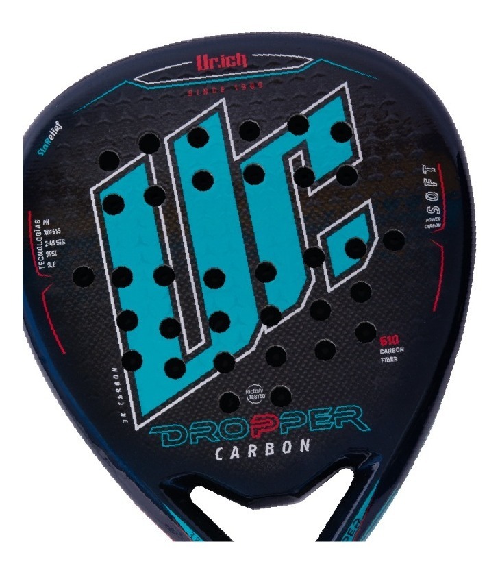 Paleta Padel Urich Dropper Pro Paddle Eva + Regalo